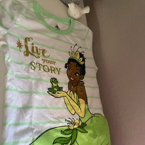 Girls Princess Tiana “Live your story”T-shirt 7/8